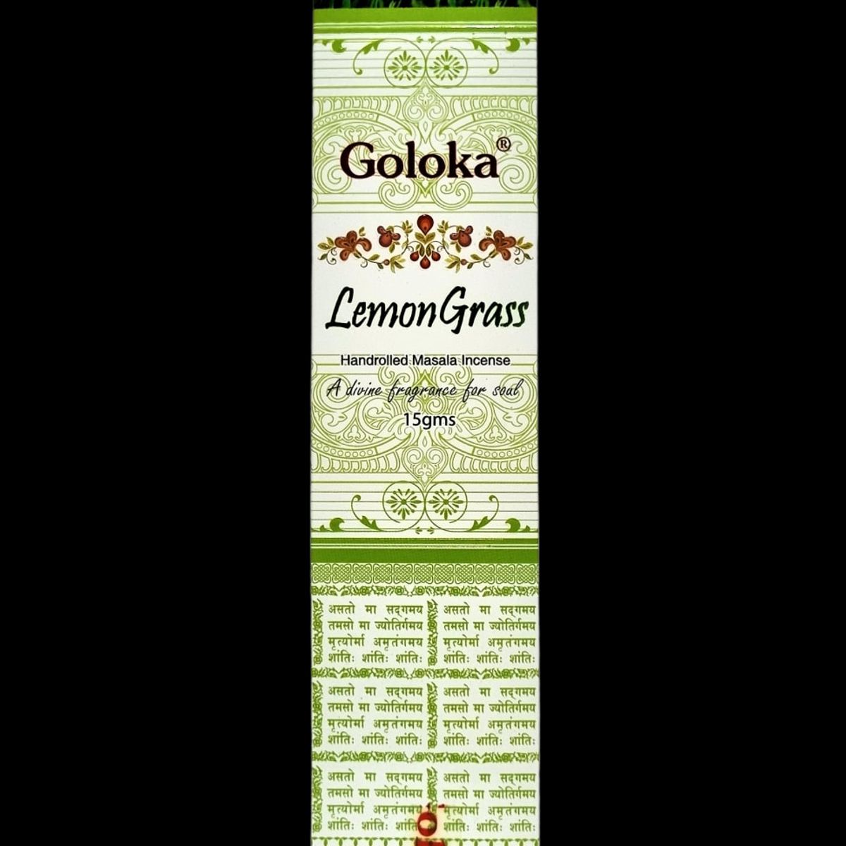 GENERICO - Pack 6 Incienso Natural Lemongrass - Goloka