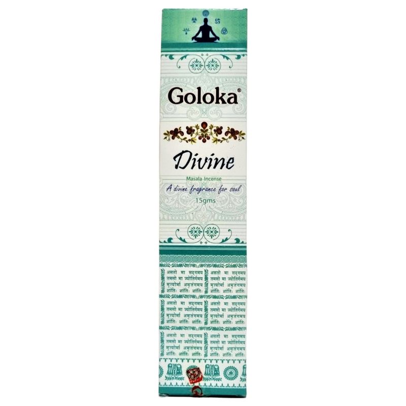 GENERICO - Pack 6 Incienso Natural Divino - Goloka