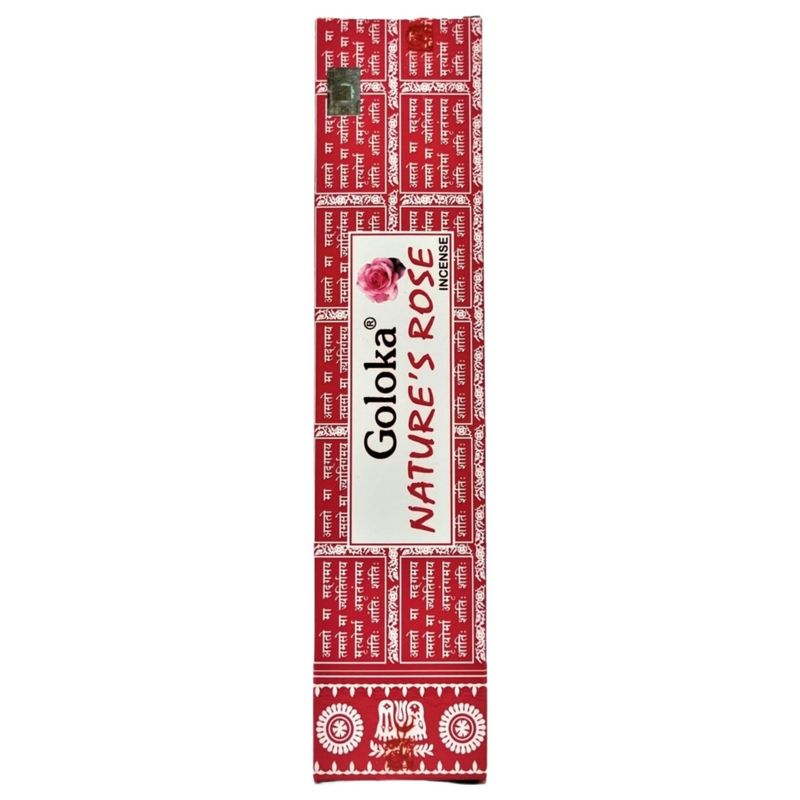 GENERICO - Pack 6 Incienso Rosas Naturales - Goloka