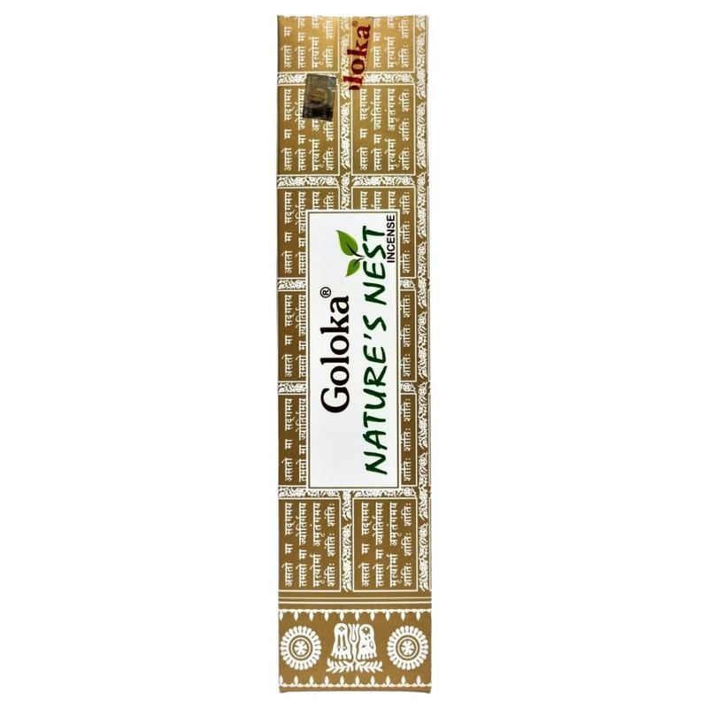 GENERICO - Pack 6 Incienso Nido Natural - Goloka
