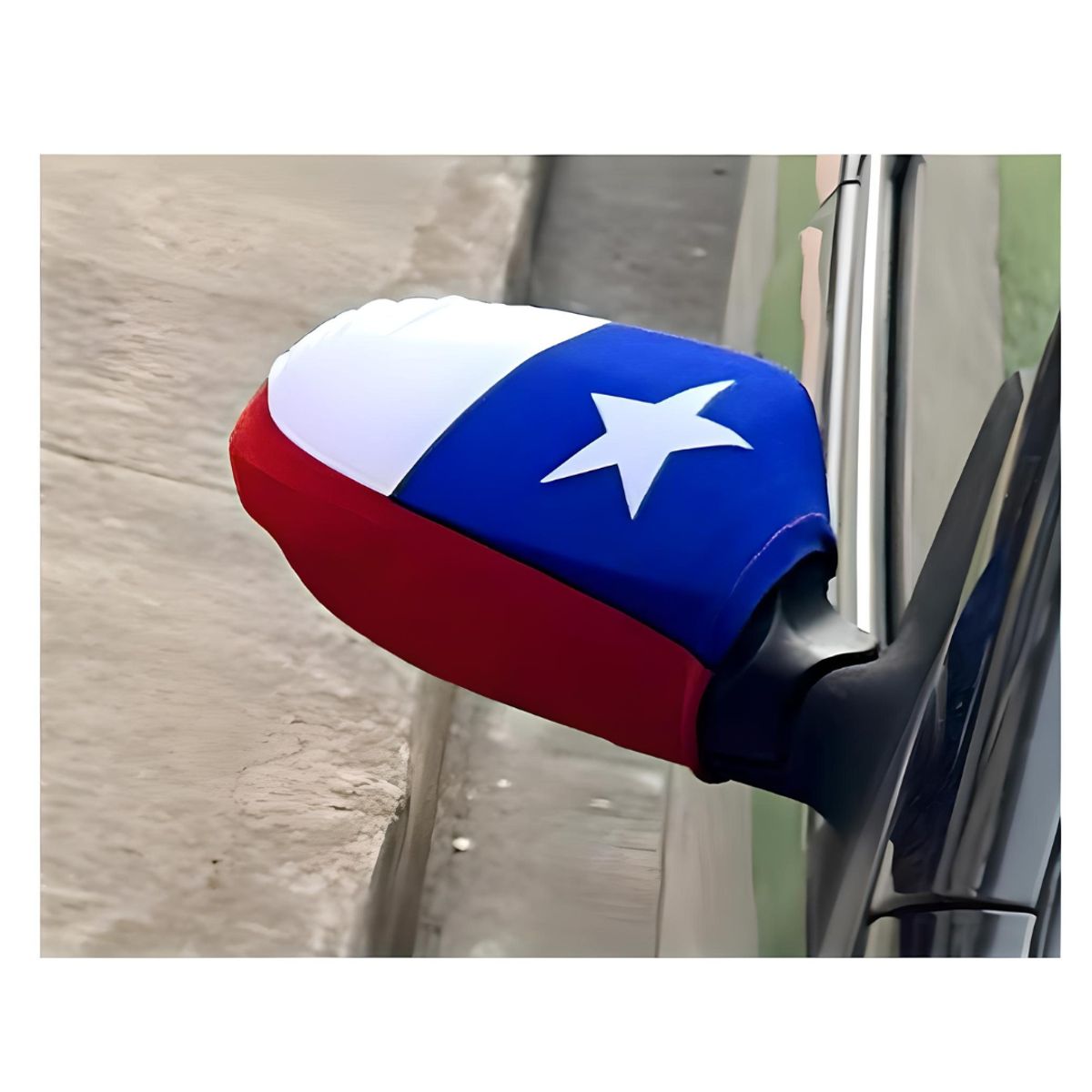 UTILISIMO - Pack 2 Funda Para Espejo Lateral Bandera Chile Fechas Patria