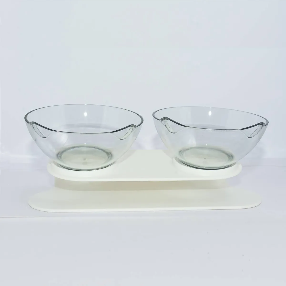 GENERICO - Plato para mascota doble elevado