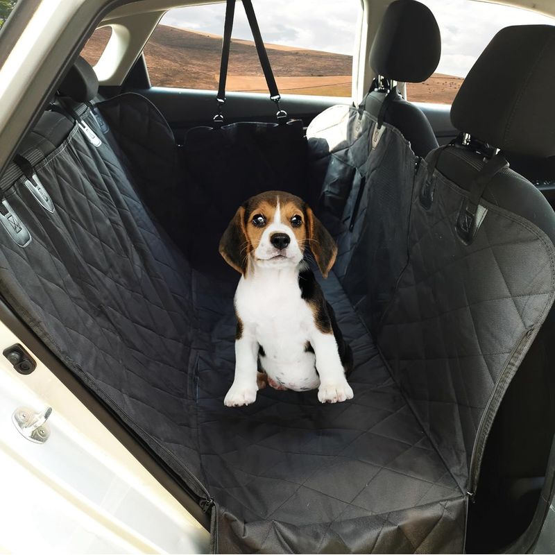 GENERICO - Funda para asiento trasero de auto para mascotas