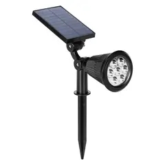 LAMPARASHOME - Lumira Foco Estaca Solar Jardin Led Impermeable Luz Calida