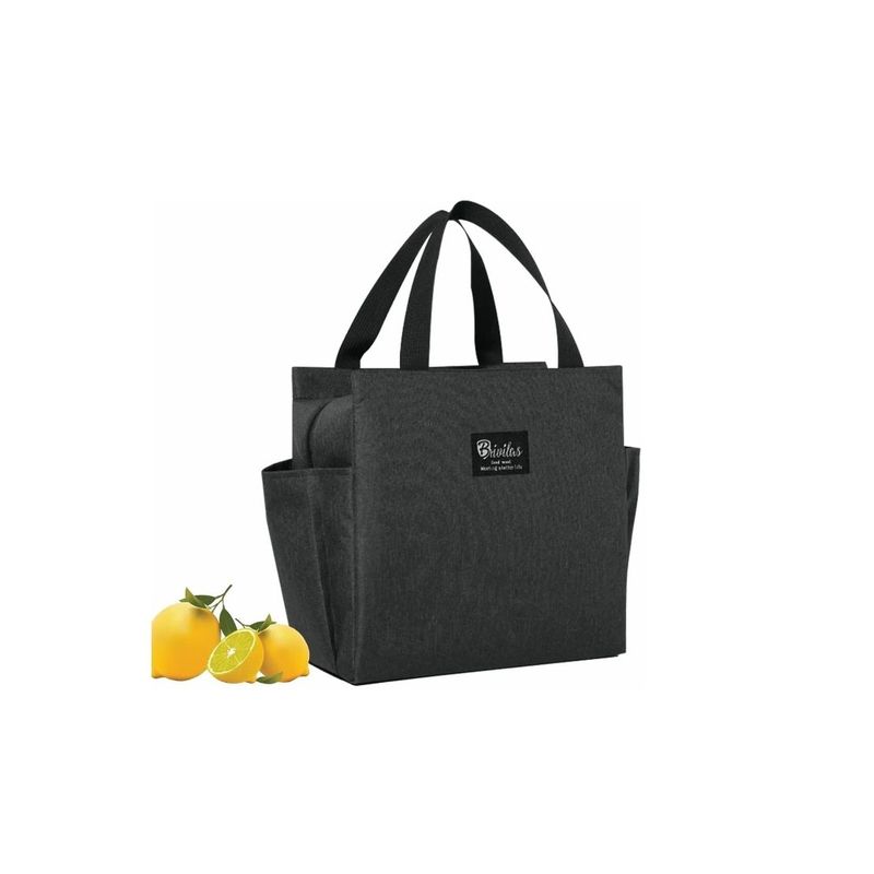 GENERICO - Bolso Lonchera Térmico Portátil Para Almuerzo Lunch 25x25cm