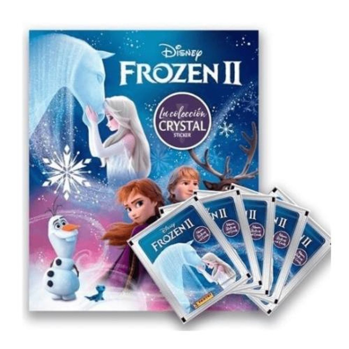 PANINI - ALBUM FROZEN 2 LA COLECCION CRYSTAL + 25 SOBRES