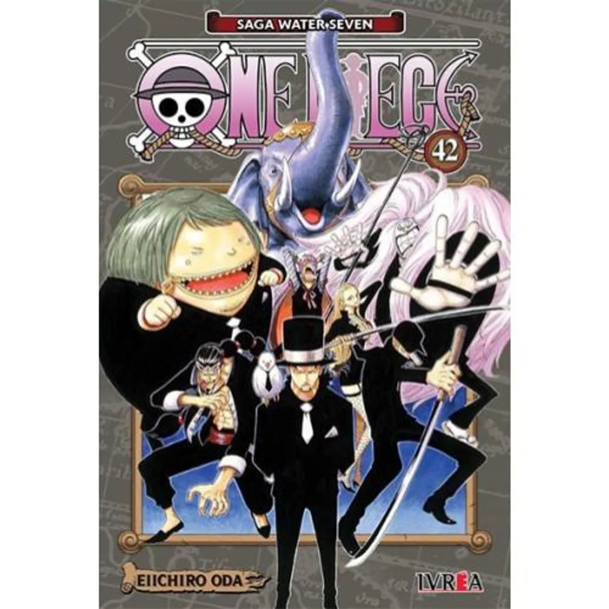 IVREA ARGENTINA - MANGA ONE PIECE 42 .