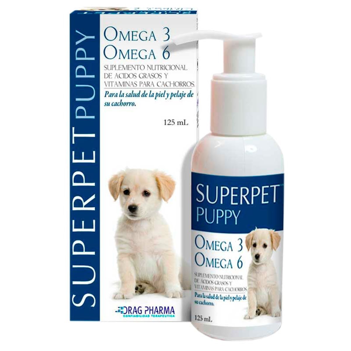 DRAG PHARMA - SuperPet® Omega Puppy Solución oral 125ml