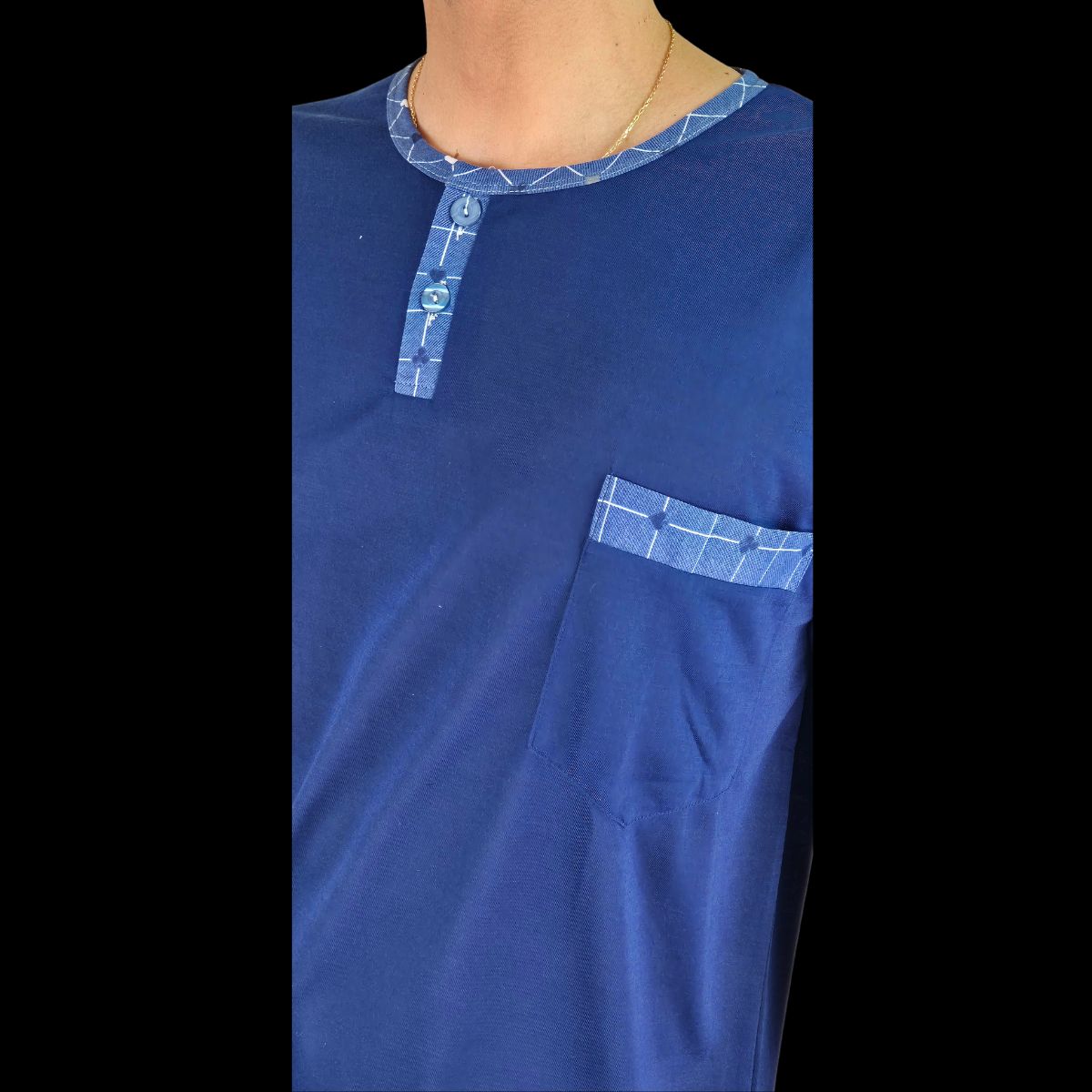 LIKE SHOP - Pijama Hombre Manga Larga Verano 529