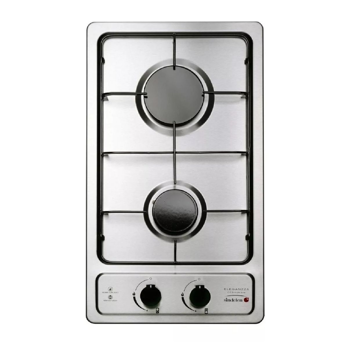 SINDELEN - Encimera A Gas Sindelen Eleganzza Ceg-4250 in Plateada