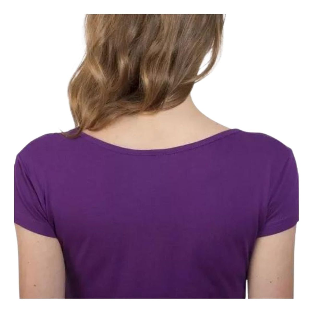 LIKE SHOP - Camiseta mujer elasticada manga Corta Bambu 8326