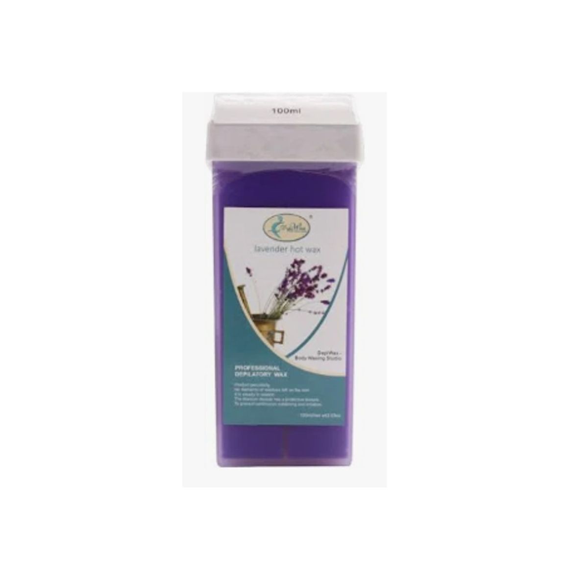 GENERICO - Cartucho de Cera Roll on Depilacion de Lavanda 100g Maxcare