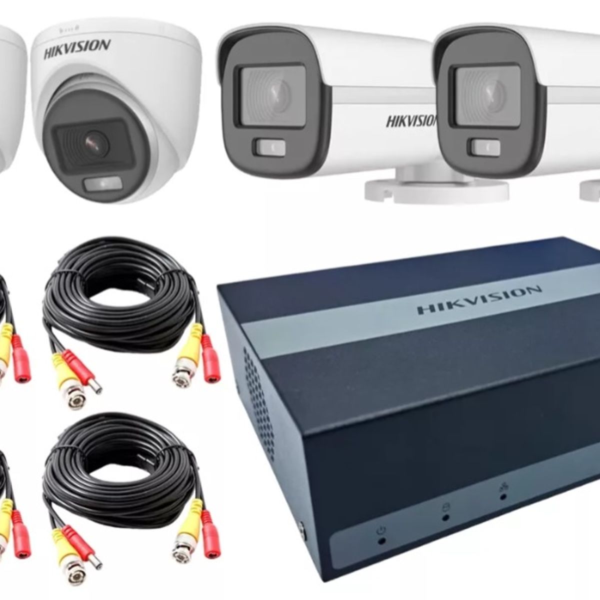 HIKVISION - Kit Cámara EDVR 4 Canales – Seguridad Completa para tu Hogar ¡Oferta Especial!