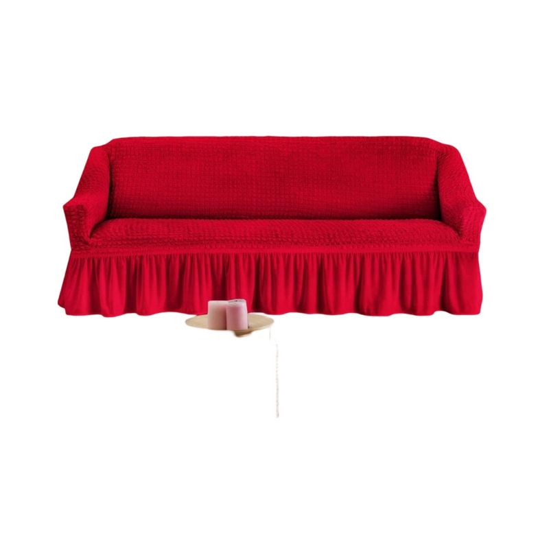 GENERICO - Fundas 3 Cuerpos Texturizadas - Cubre Sillón Turkos D10