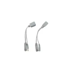 GENERICO - Adaptador PoE Red + DC Soporta Hasta 30 Mts