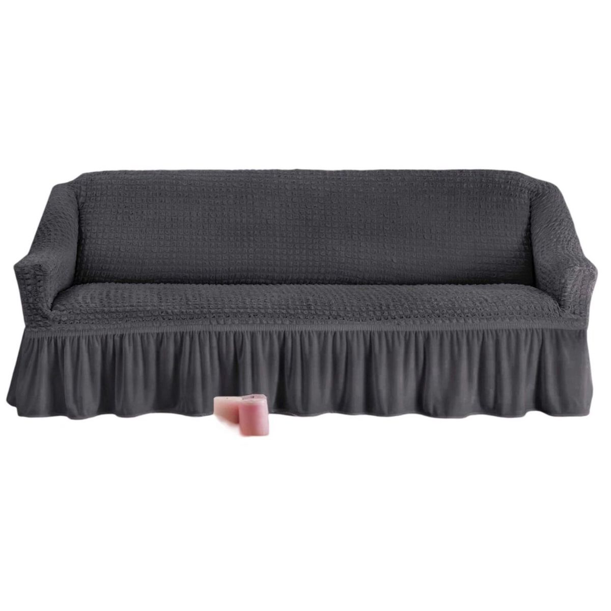 GENERICO - Fundas 3 Cuerpos Texturizadas - Cubre Sillón Turkos D9