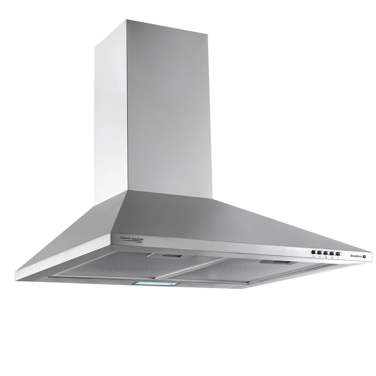 SINDELEN - Campana Piramidal 60cm Ca-630pp Inox Sindelen Gris