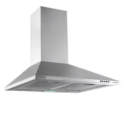 SINDELEN - Campana Piramidal 60cm Ca-630pp Inox Gris