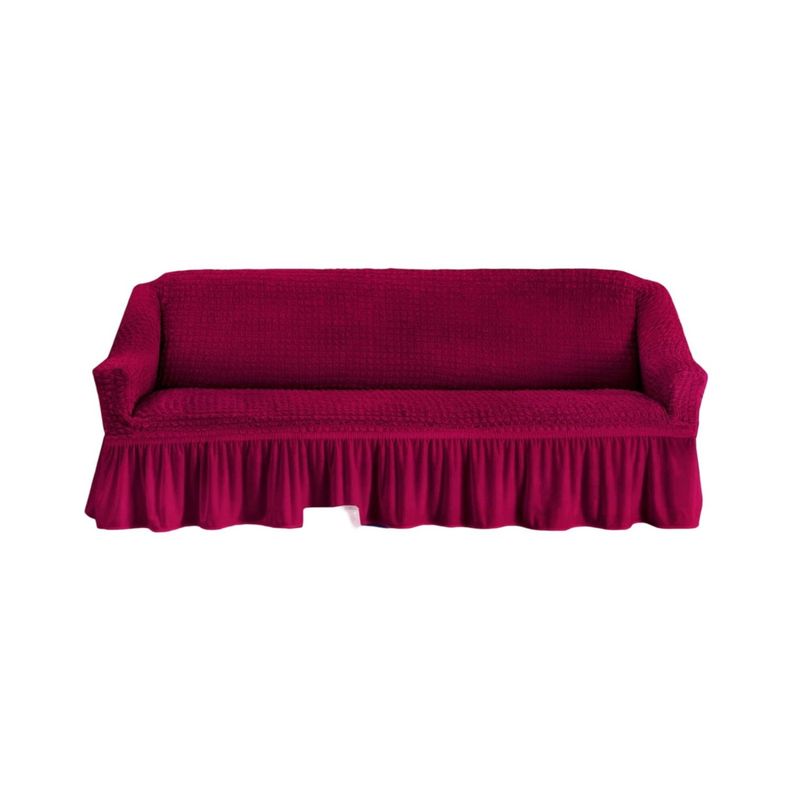 GENERICO - Fundas 3 Cuerpos Texturizadas - Cubre Sillón Turkos D5