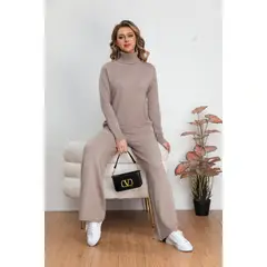MPROPIA - Conjunto 2 Piezas Mujer Tejido Soft Jersey + Pantalón 5066