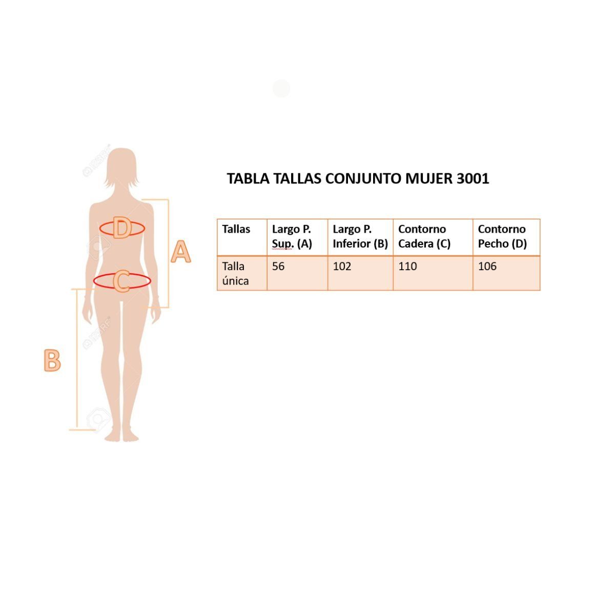 GENERICO - Conjunto 2 Piezas Mujer Tejido Soft Jersey + Pantalón 5066