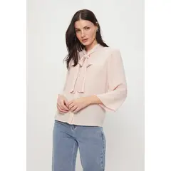 ASH - Blusa Lisa Lazo Rosado