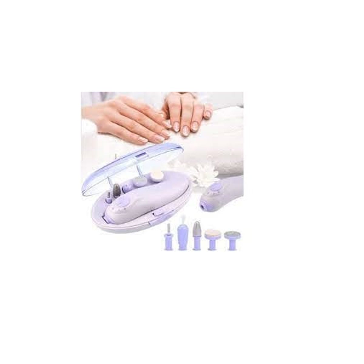 GENERICO - Set Accesorios Lima Para Uñas Manicure Pedicure En Caja