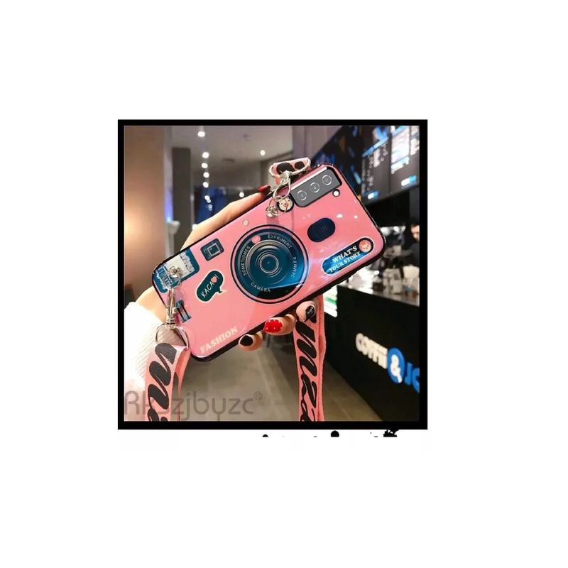 GENERICO - Funda Con Accesorios Para Samsung Galaxy S21plus-ROSA