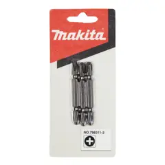 MAKITA - Set 3 Piezas Puntas Phillips N°3 X 65 Mm Doble 798311-2