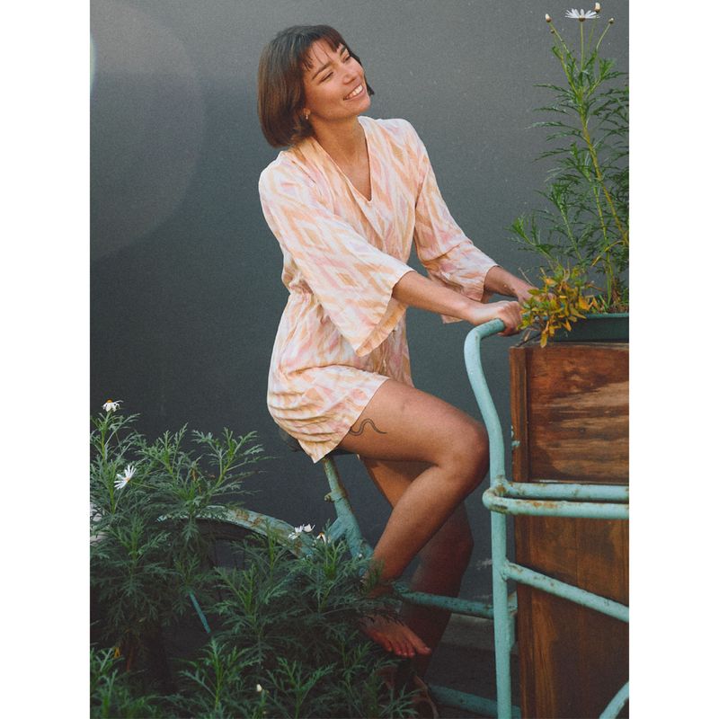 STOKED - Vestido Marea Mujer Beige