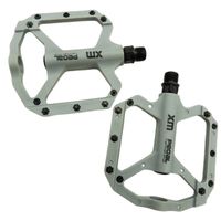 Pedales MTB Ultraligeros Resistentes y Antideslizantes Gris