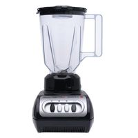 Licuadora Jarro Plast L-1500 Negra 750w 15lt Color Negro