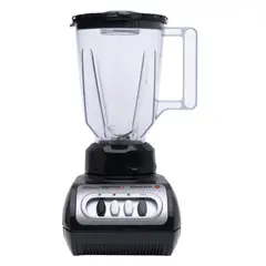 SINDELEN - Licuadora Jarro Plast L-1500 Negra 750w 15lt Color Negro