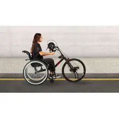 GENERICO - Handbike Manual + Silla De Ruedas Semi Activa Talla 36