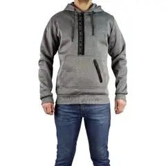 MPROPIA - Poleron Algodón Hombre Invierno Forro Polar 014