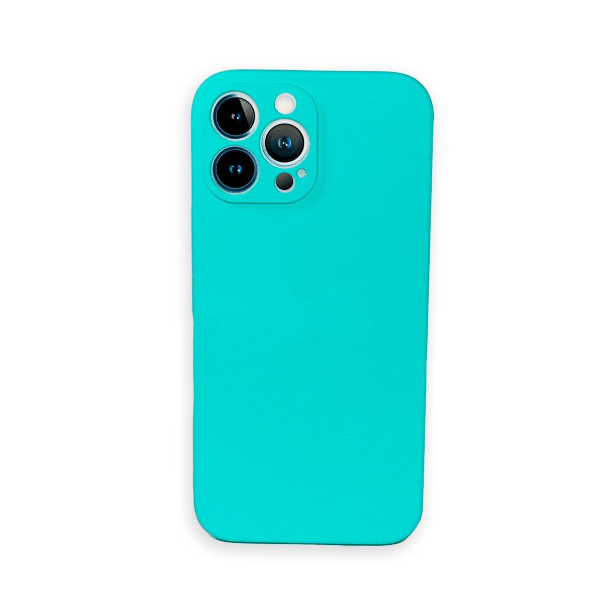 JOIGO - Carcasa Para iPhone 14 Pro Goma Turquesa
