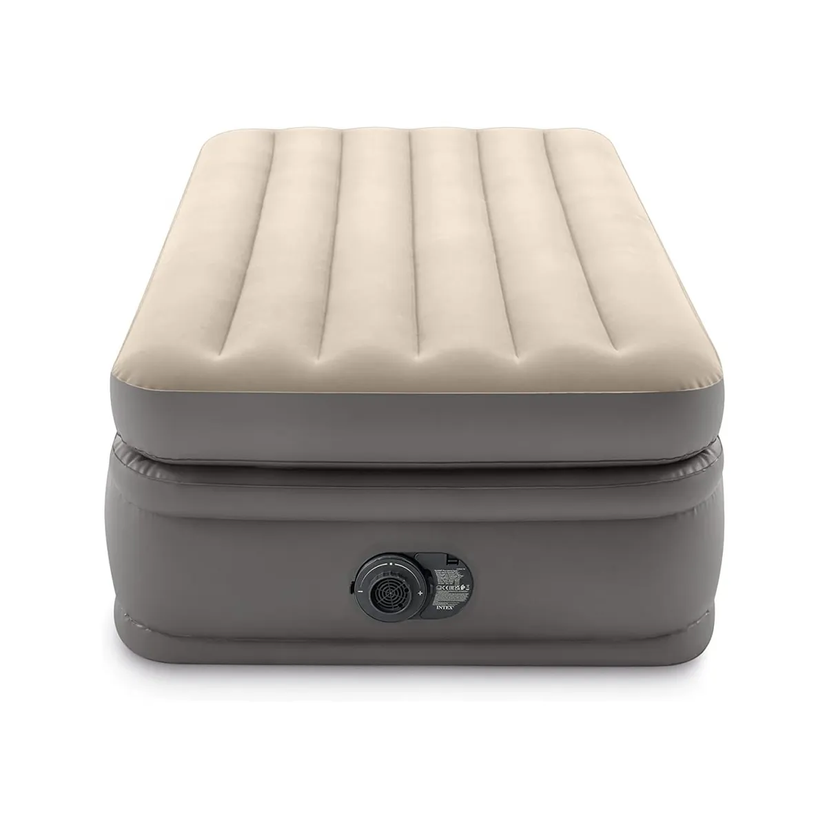 INTEX - Colchón Inflable Eléctrico INTEX 1.5 Plazas Prime Comfort 99x191x51 cm