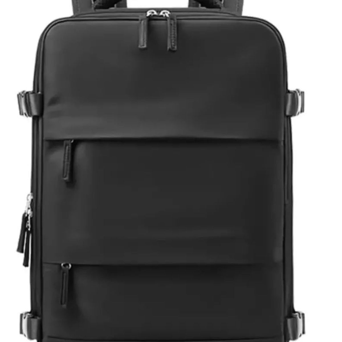 GENERICO - Mochila Bolso Viaje Organizador Abajo Avion 40l Capacidad Negro