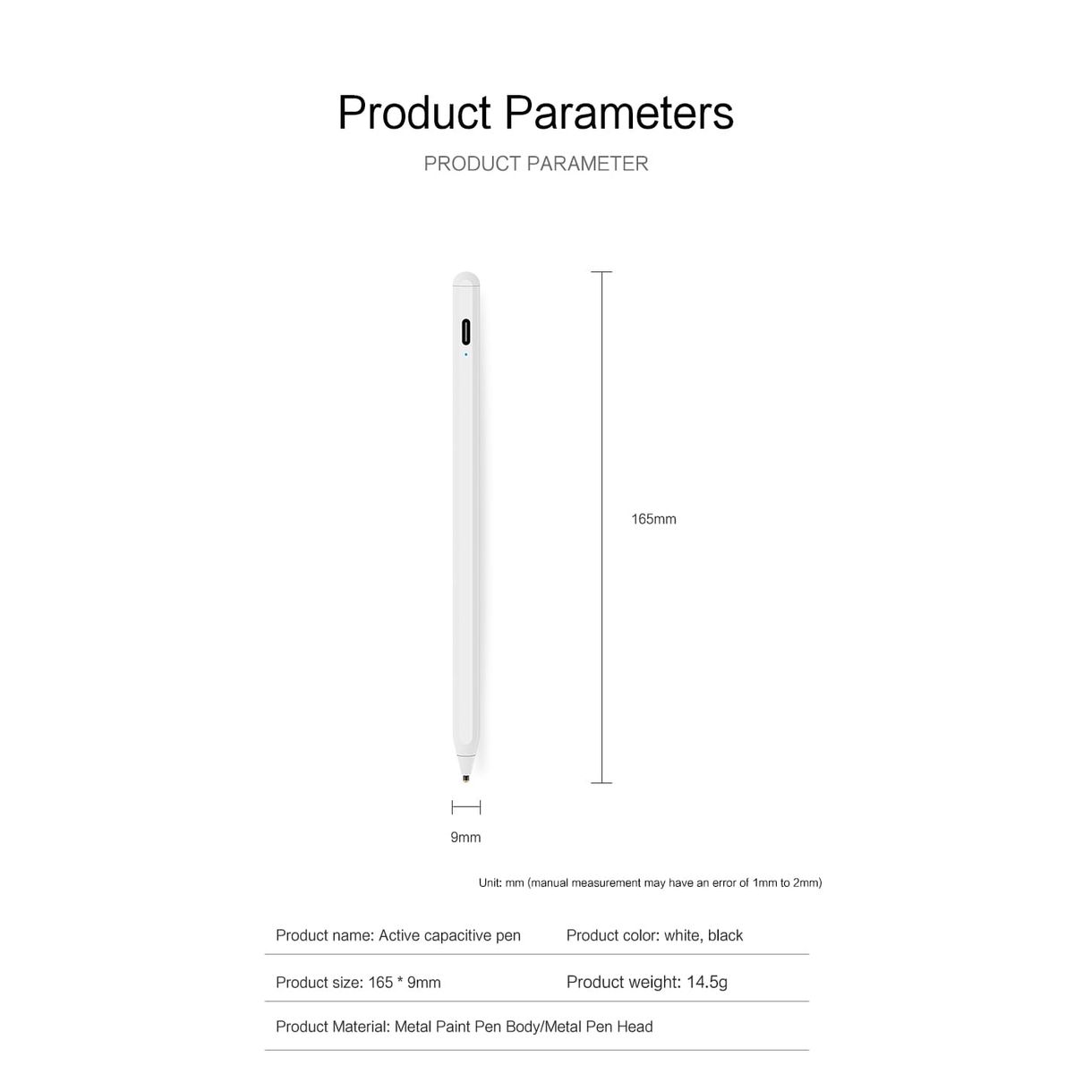 GENERICO - Lápiz Óptico Compatible Con Xiaomi Redmi Pad Se Blanco