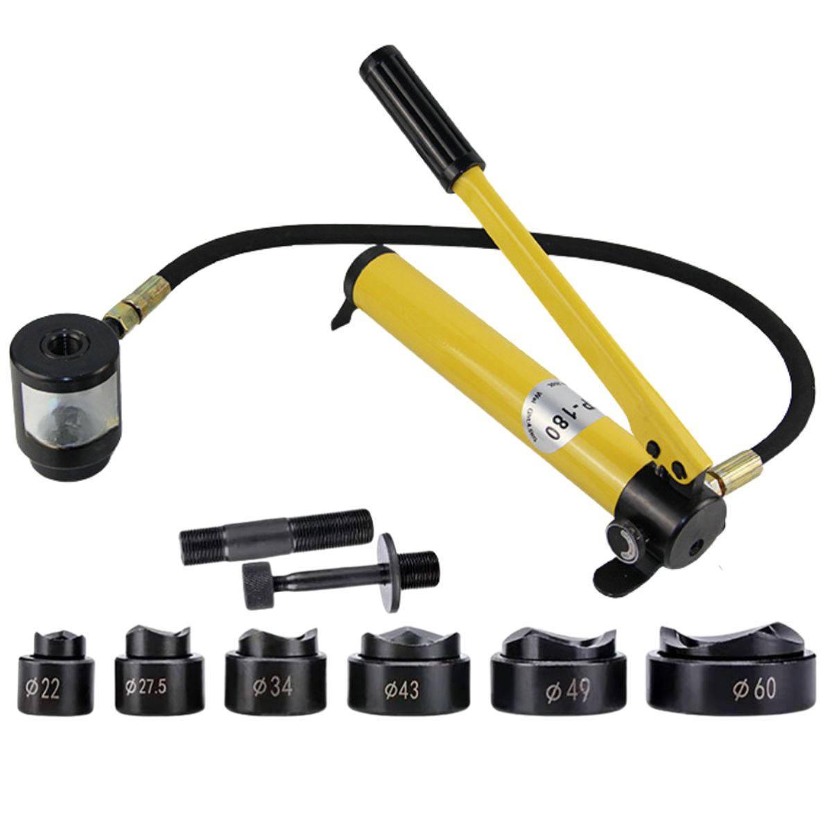 GENERICO - Knock Out Perforadora Perforador Tablero Sacabocados 8 Ton