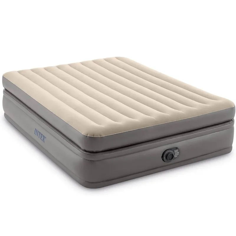 INTEX - Colchón Inflable Eléctrico INTEX 2 Plazas Prime Comfort 152x203x51 cm