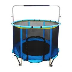KIDSCOOL - CAMA ELASTICA ENTRETENIDA AZUL