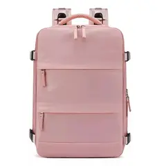GENERICO - Bolso Mochila Viaje Viral Compartimiento impermeable 40L Rosado