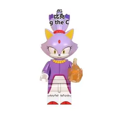 GENERICO - Sonic Legocompatible Blaze the Cat M24