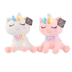 GENERICO - Unicornio De Peluche Color Aleatorio 29cm