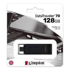 KINGSTON - Pendriver 128GB USB-C DataTraveler 70 DT70/128GB