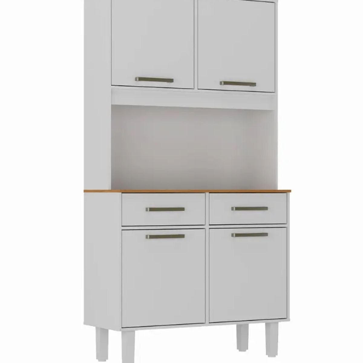 BE DESIGN - Mueble De Cocina Zanzini Blanco 4 Puertas