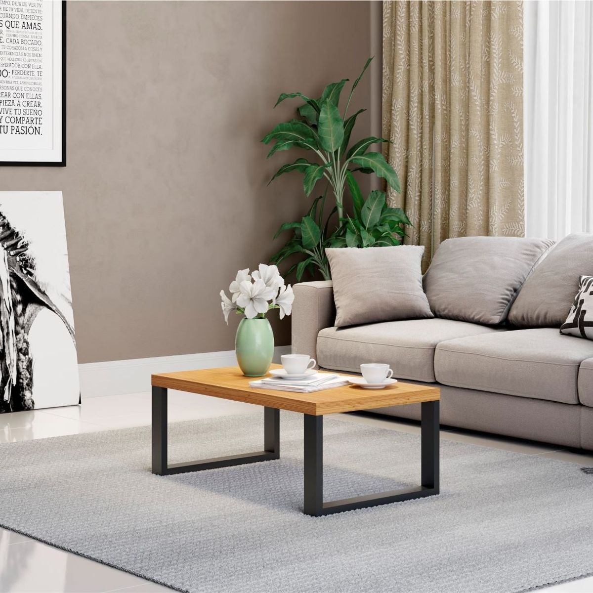 ROCA - Mesa de centro Yulton simple