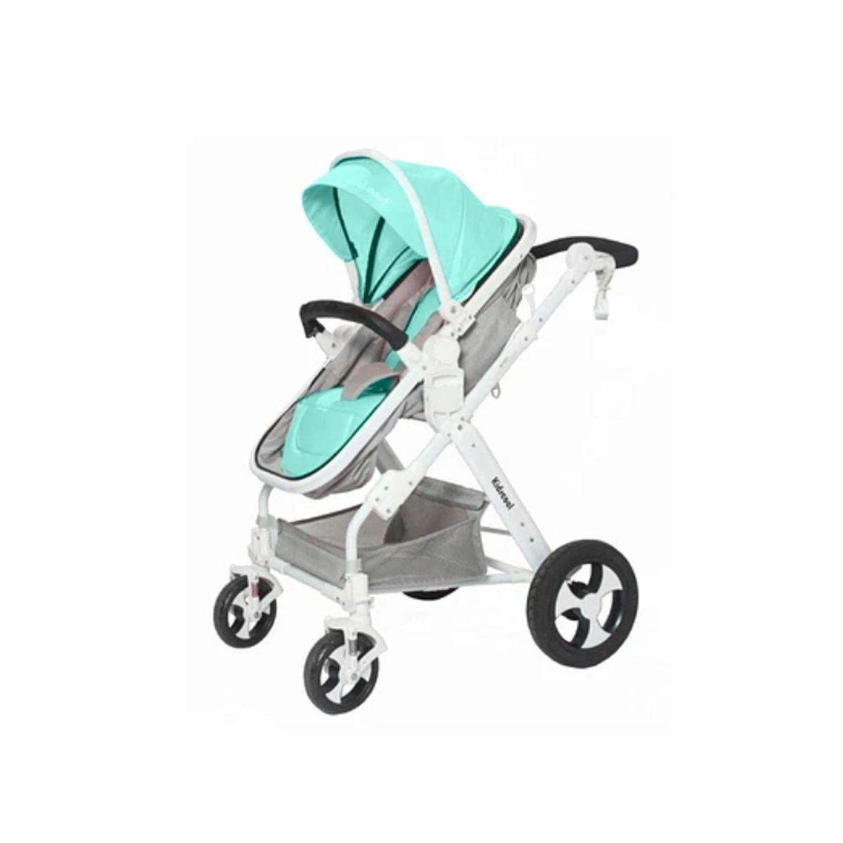 KIDSCOOL - Coche Cuna Paseo 6 En 1 Verde
