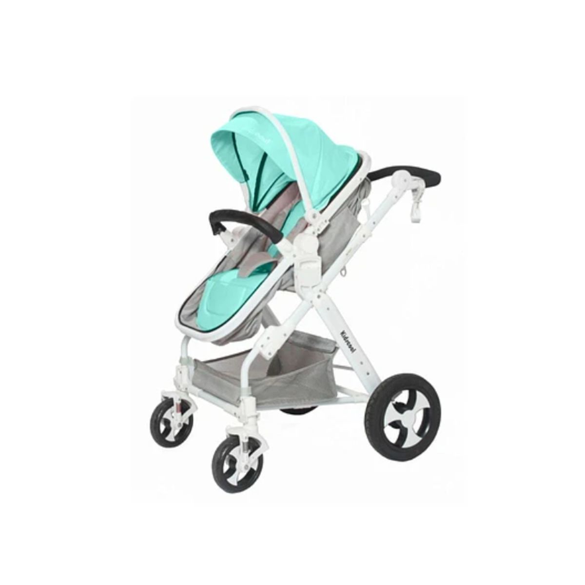 KIDSCOOL - Coche Cuna Paseo 6 En 1 Verde